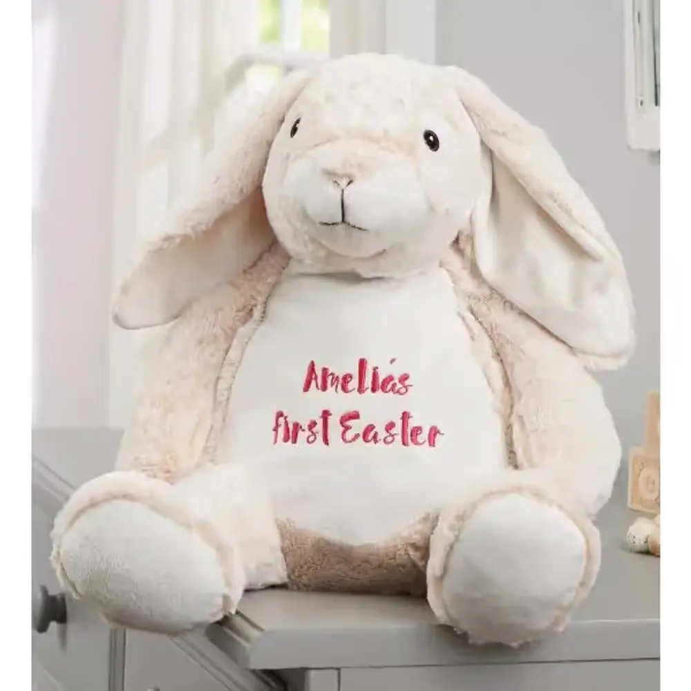 Personalized 16 in First Easter Bunny