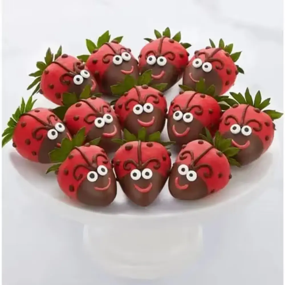 Ladybug Dipped Strawberries