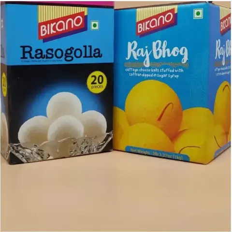 Rasgulla & Raj Bhog Combo