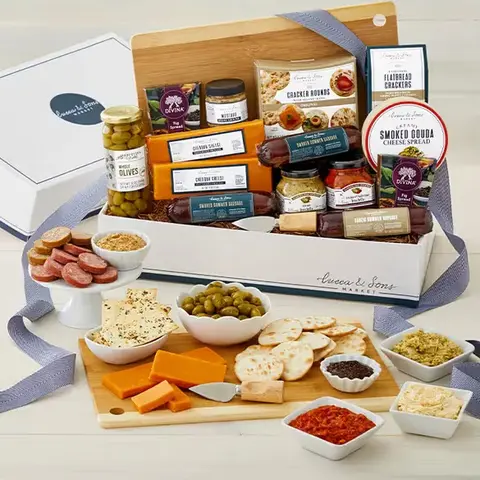 Sausage & Cheese Board Gift Box