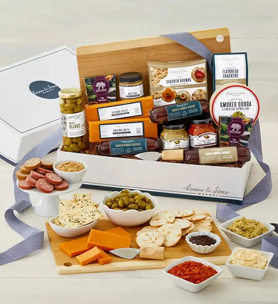 Sausage & Cheese Board Gift Box