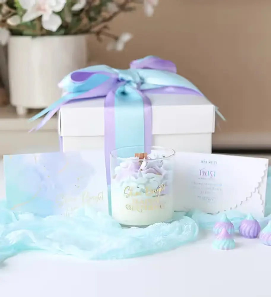 Happy Birthday Candle & Wax Melt Set