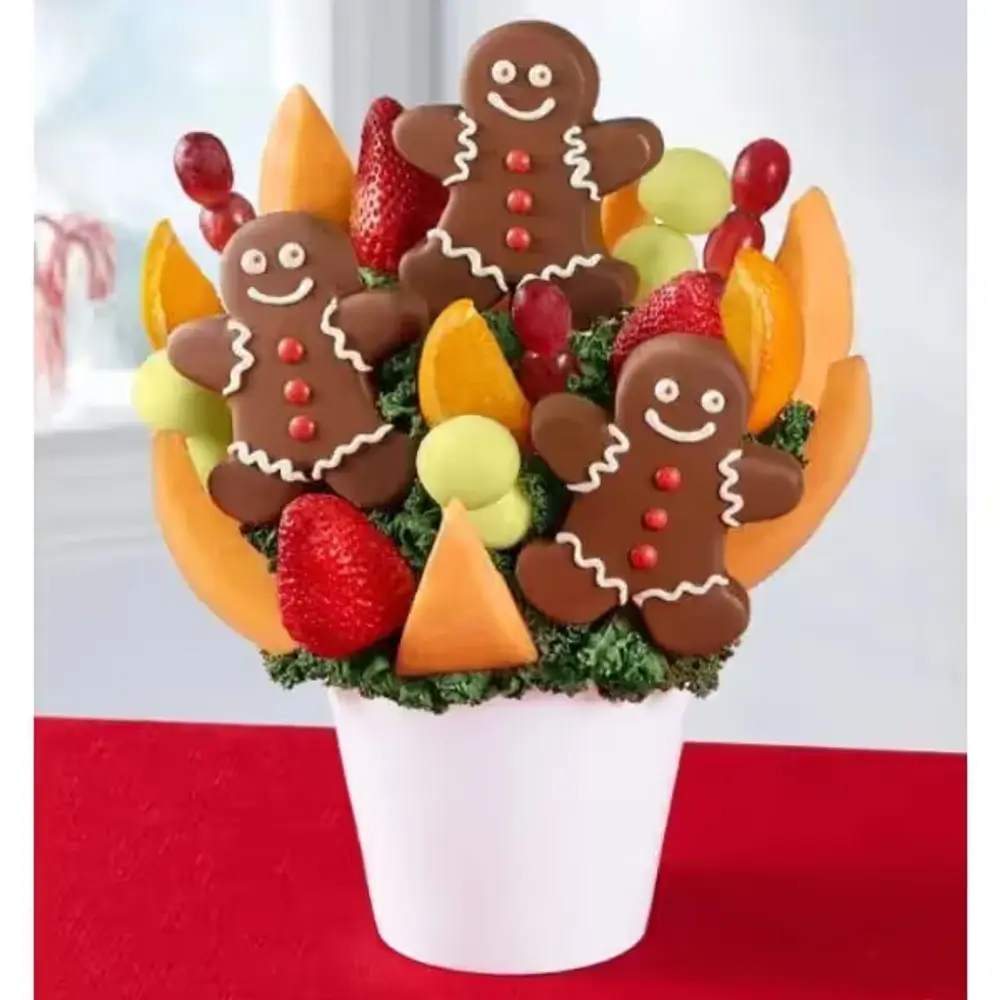 Gingerbread Pineapple Fruit Arrangement