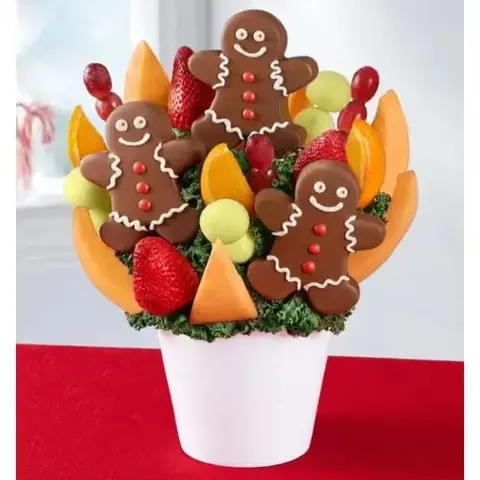 Gingerbread Pineapple Fruit Arrangement
