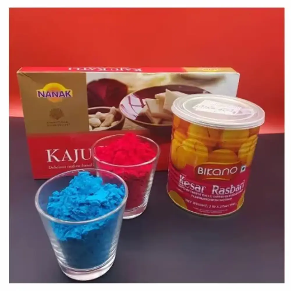 Kaju Katli, Rasbhari & Gulal