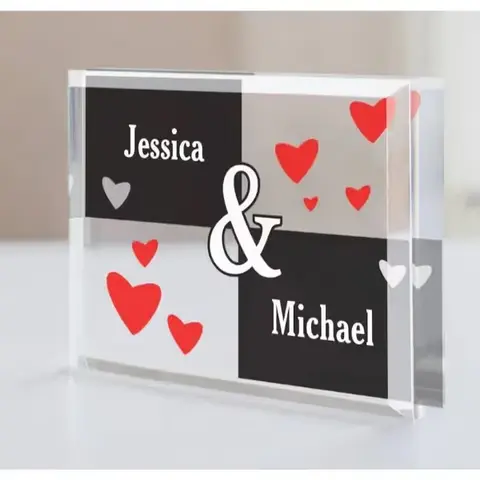 Personalized Couples Acrylic Keepsake