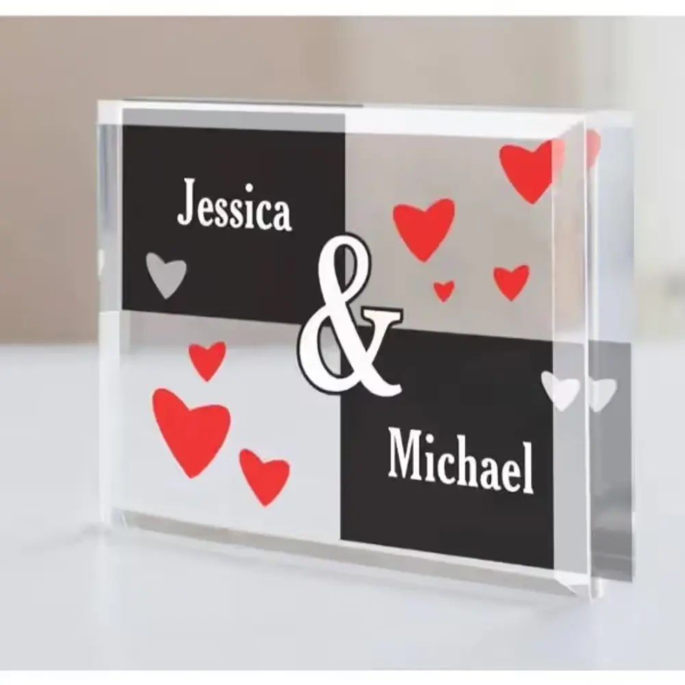 Personalized Couples Acrylic Keepsake