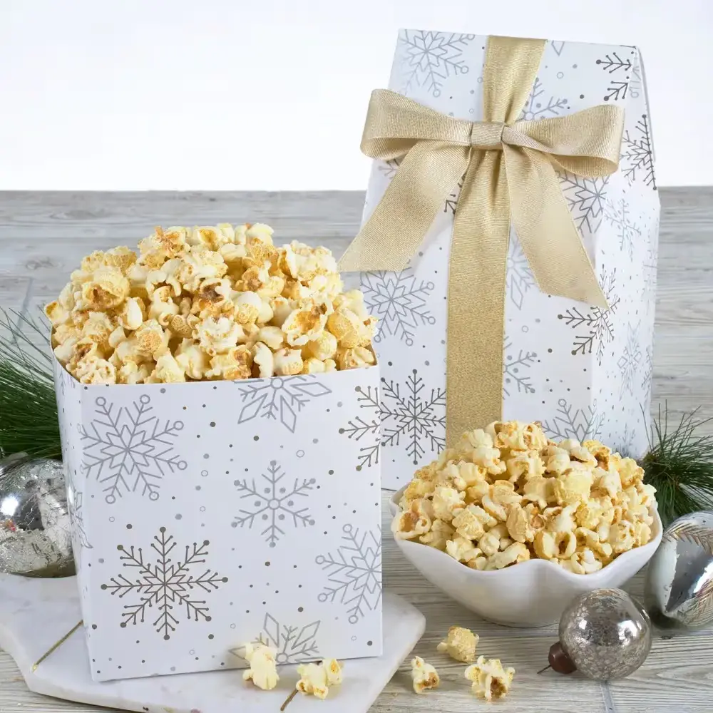Christmas White Cheddar Popcorn