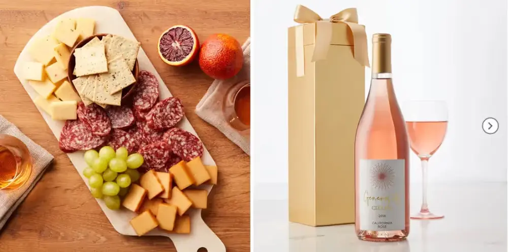 Savory Bites & California Rosé Set