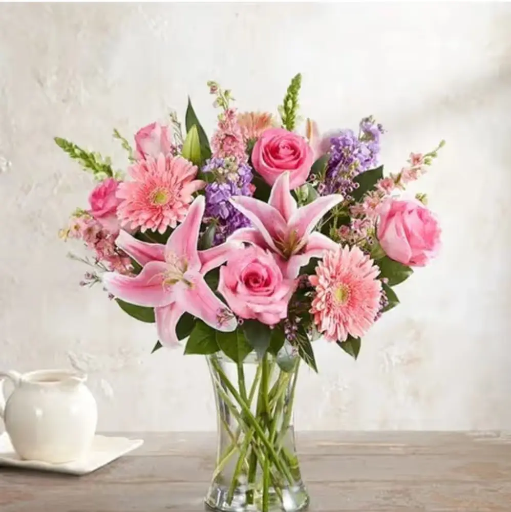 Pink & Lavender Garden Bouquet