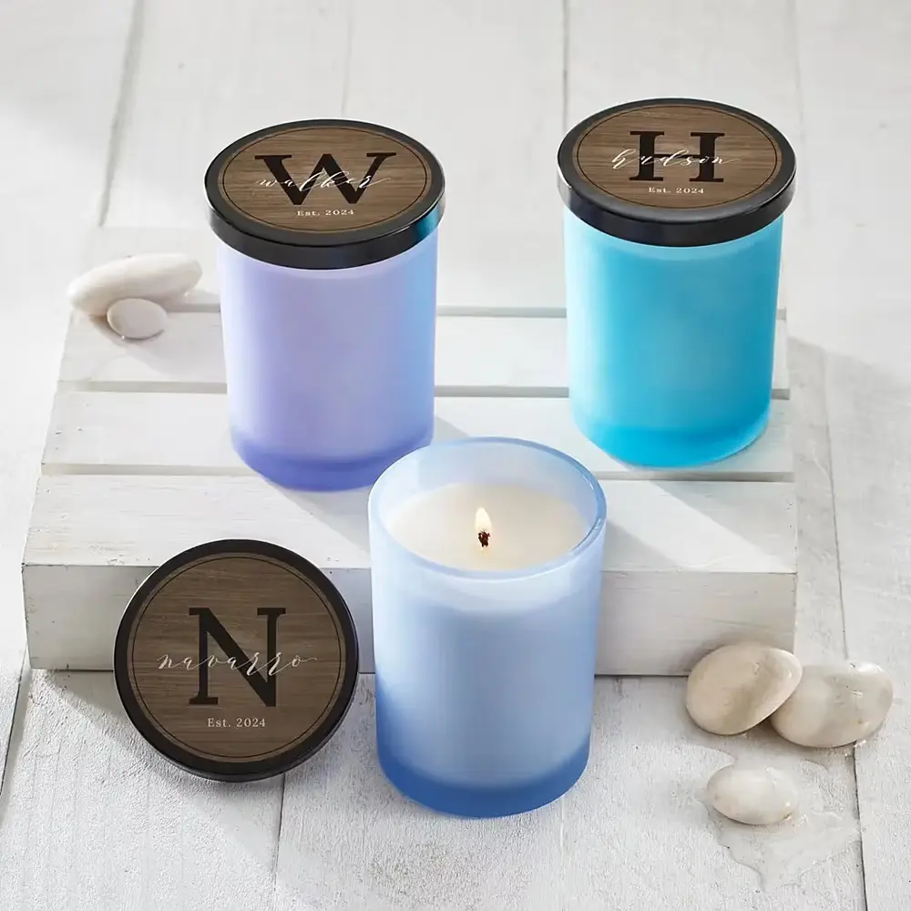 Personalized Name & Initial Jar Candle