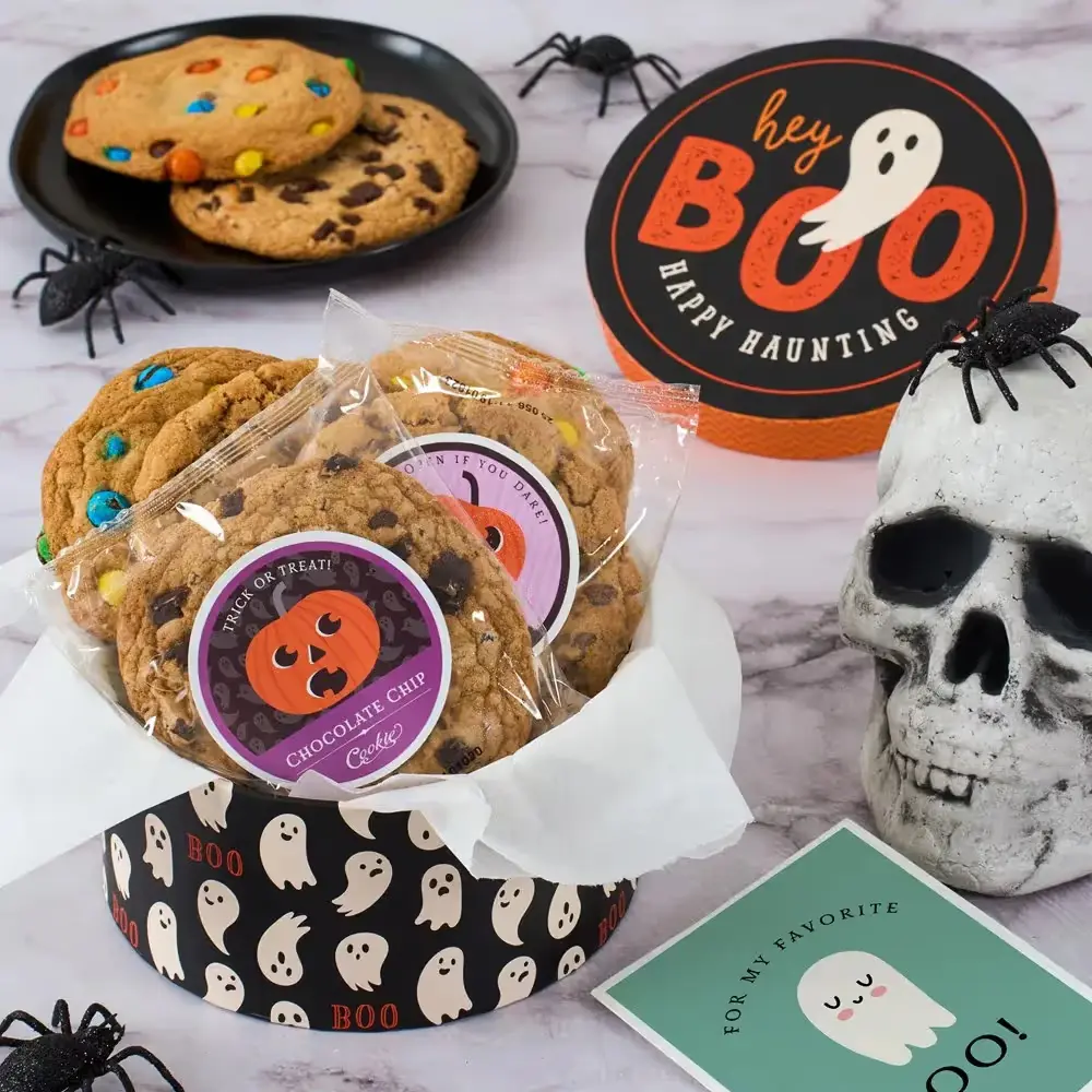 Open If You Dare Halloween Cookie Box