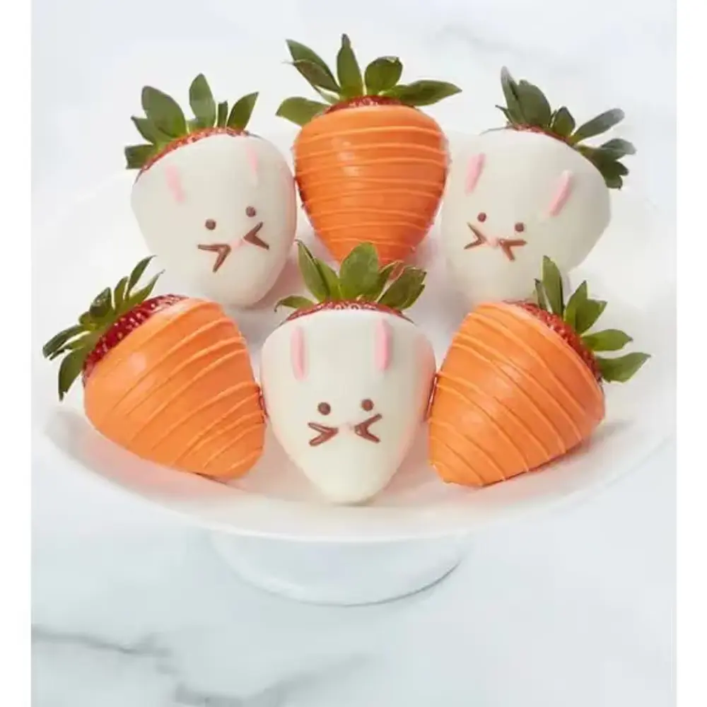Easter Egg Dipped Strawberries