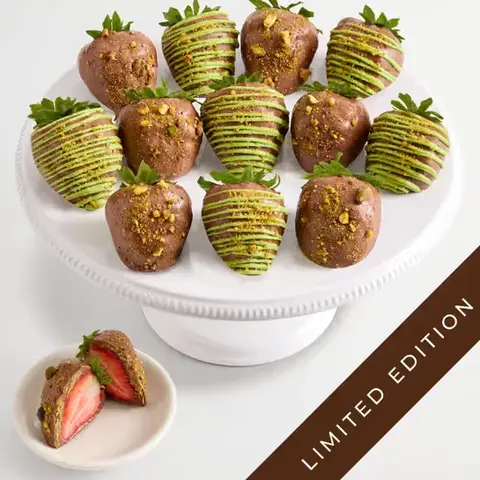 Dubai Chocolate-Covered Strawberries