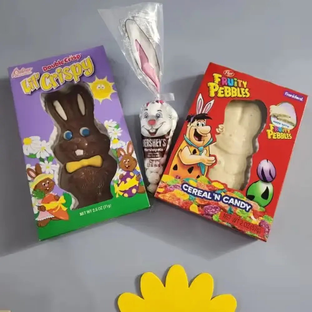 Easter Chocolate Bunnies Trio