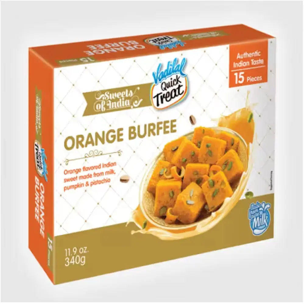 Orange Burfi, 340 g