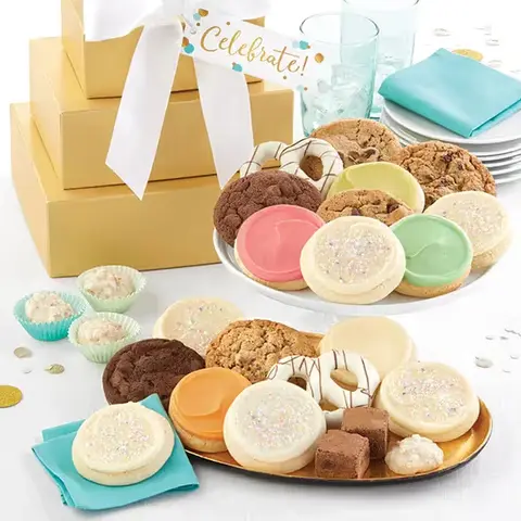 Celebration Cookie & Treat Tower