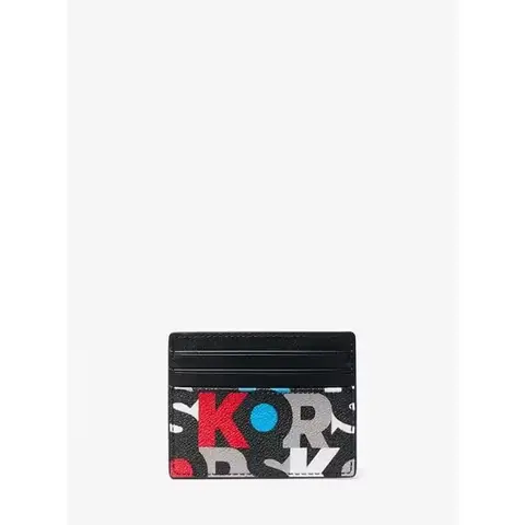 Graphic Logo Slim Card Case