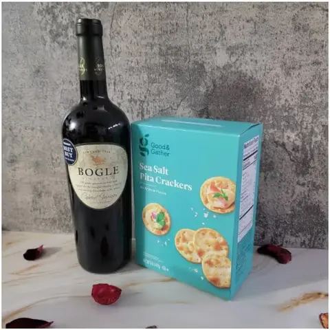 Cabernet & Pita Crackers