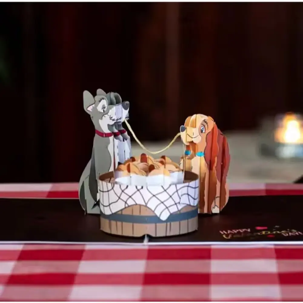 Lady and the Tramp Better Together Card