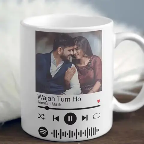 Personalized Song Code Mug