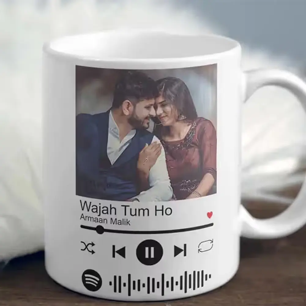 Personalized Song Code Mug
