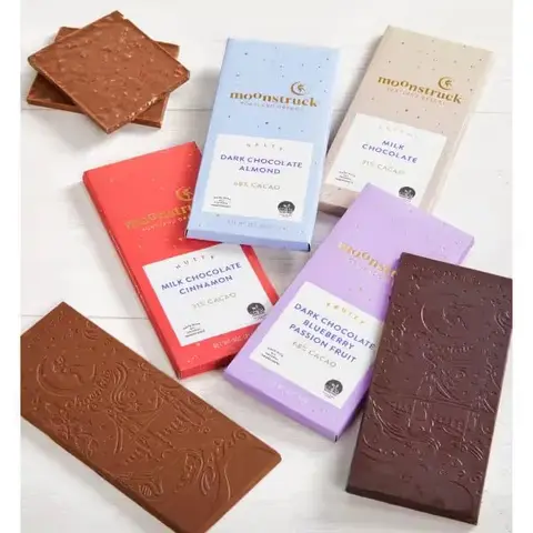 Handmade Classic Chocolate Bars, 4 Pack