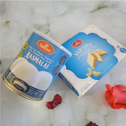 Rasmalai & Kaju Katli