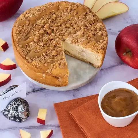 Caramel Apple Crunch Cheesecake, 6 in