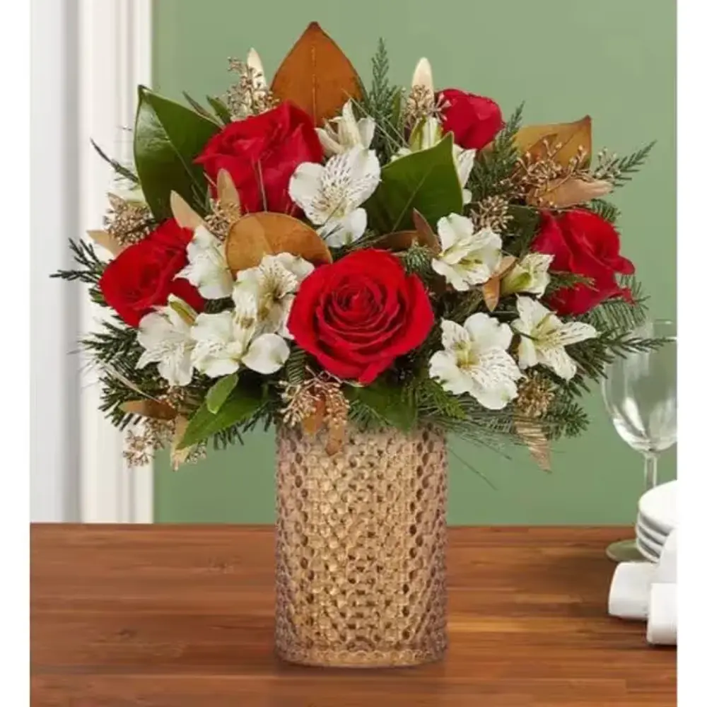 Shining Bright Christmas Bouquet