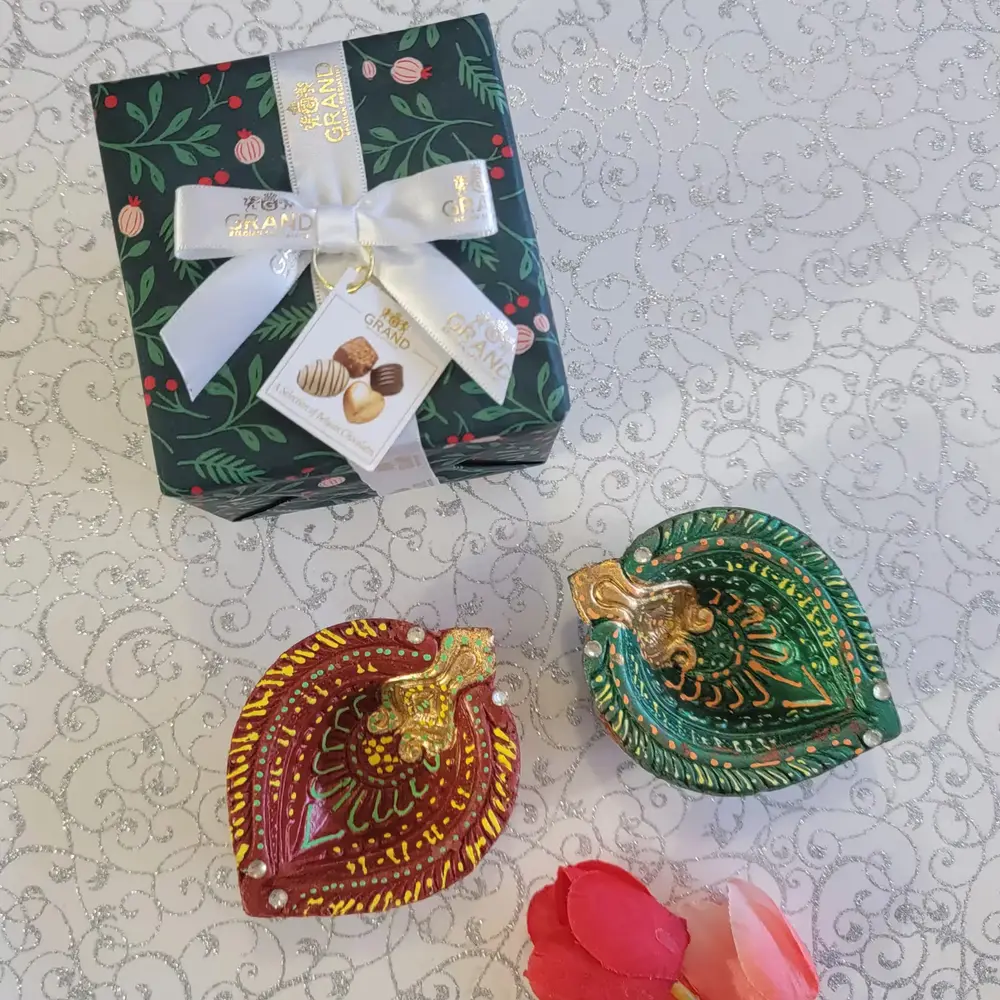 Seven Chakra Tree, Ganesha & Candle