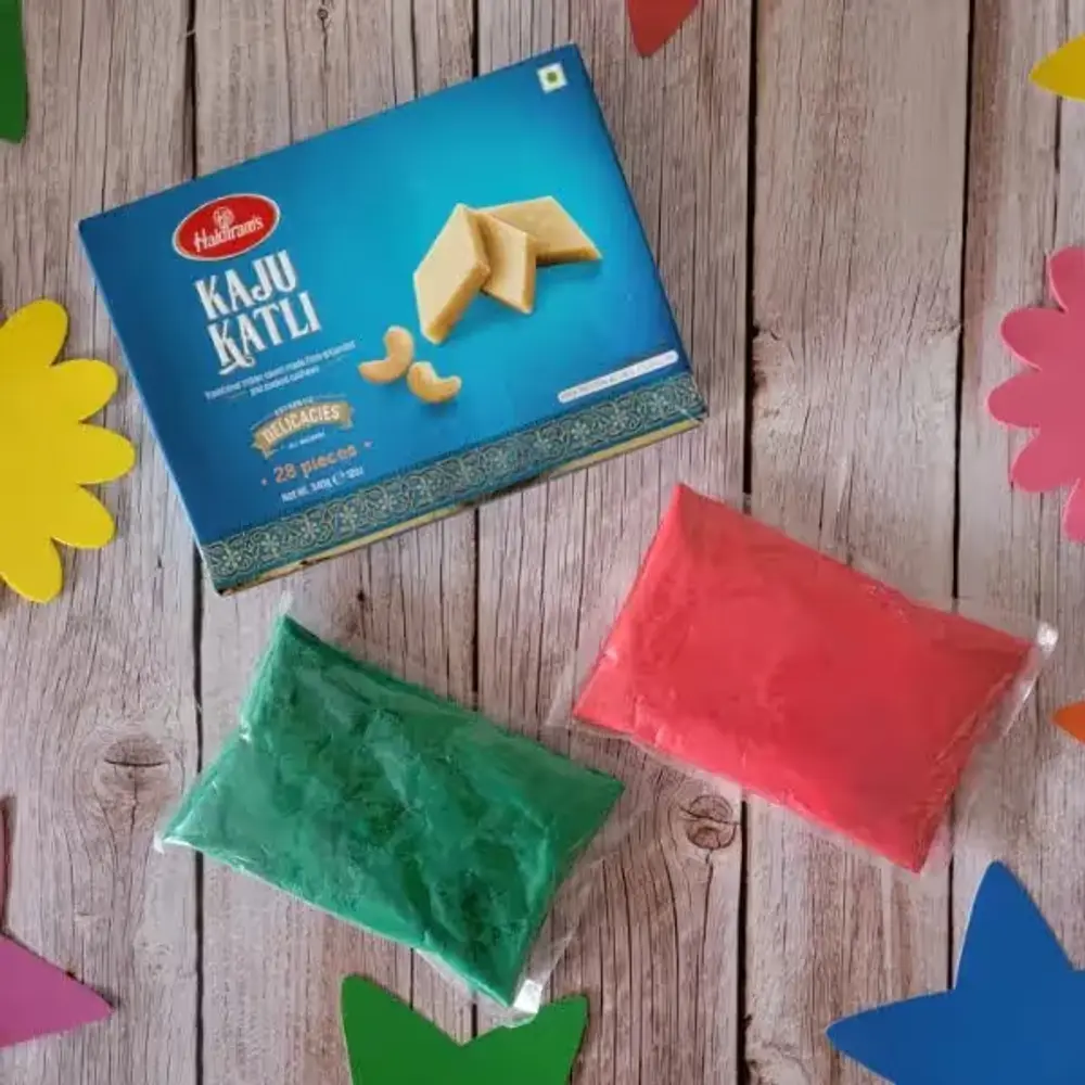 Kaju Katli & Gulal