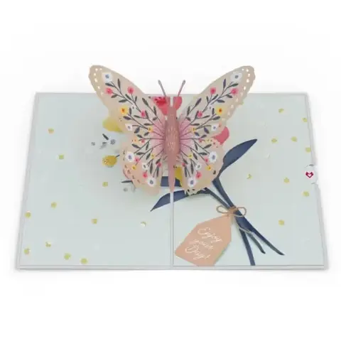 Birthday Butterfly Pop-Up Card