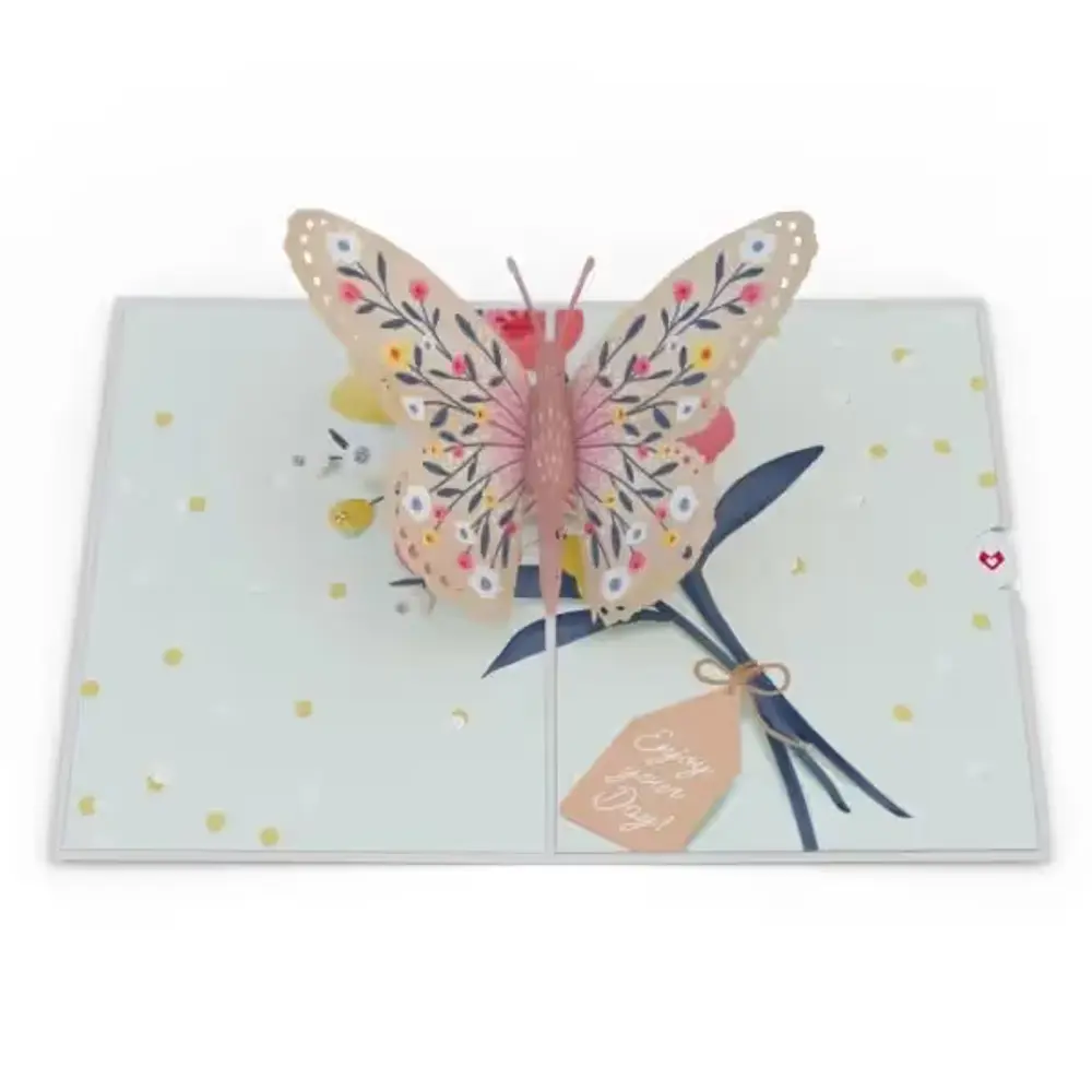 Birthday Butterfly Pop-Up Card