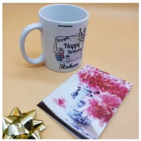 Personalized Happy Birthday Mug (Bay Area Express)