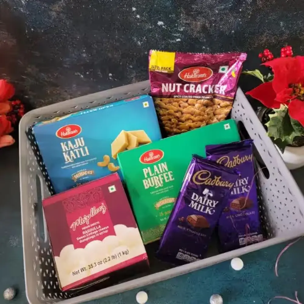 Sweets, Rasgulla & Chocolate Set