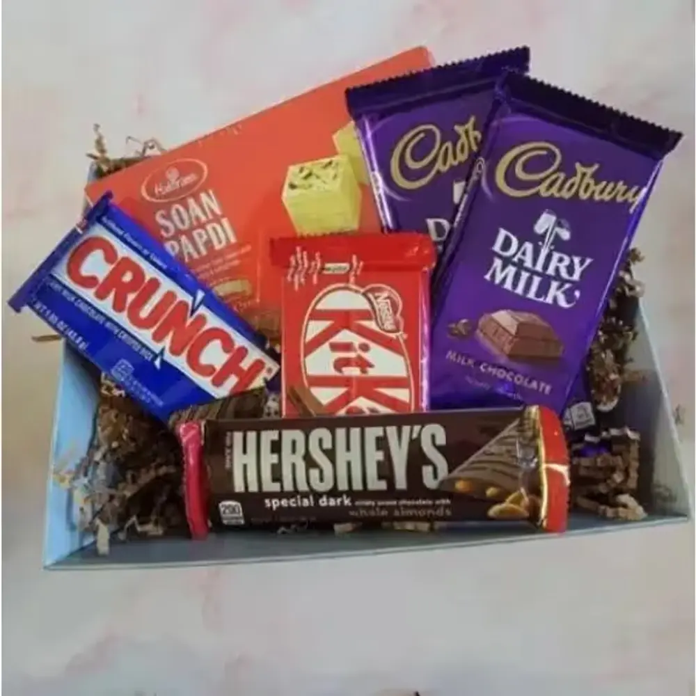Soan Papdi & Chocolate Mix