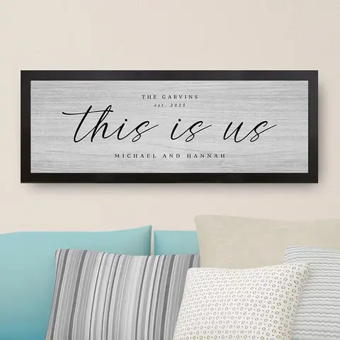 Personalized This Is Us Canvas