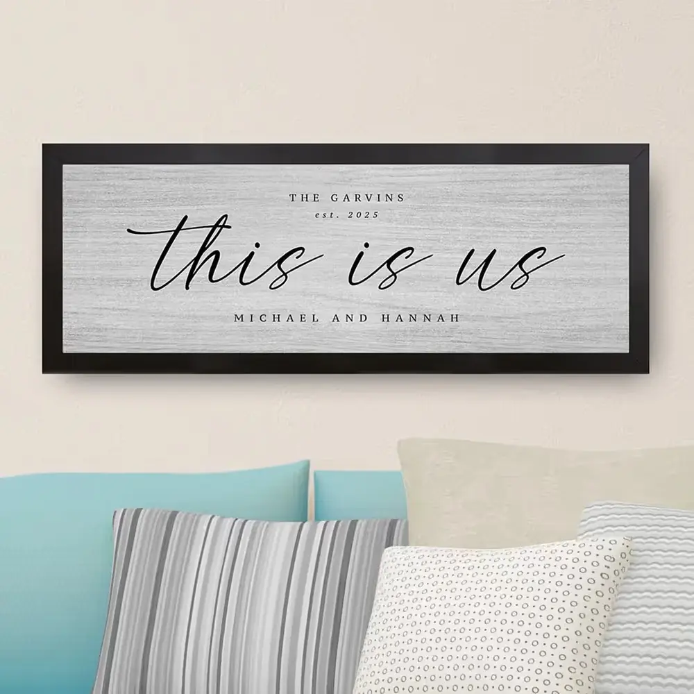 Personalized This Is Us Canvas
