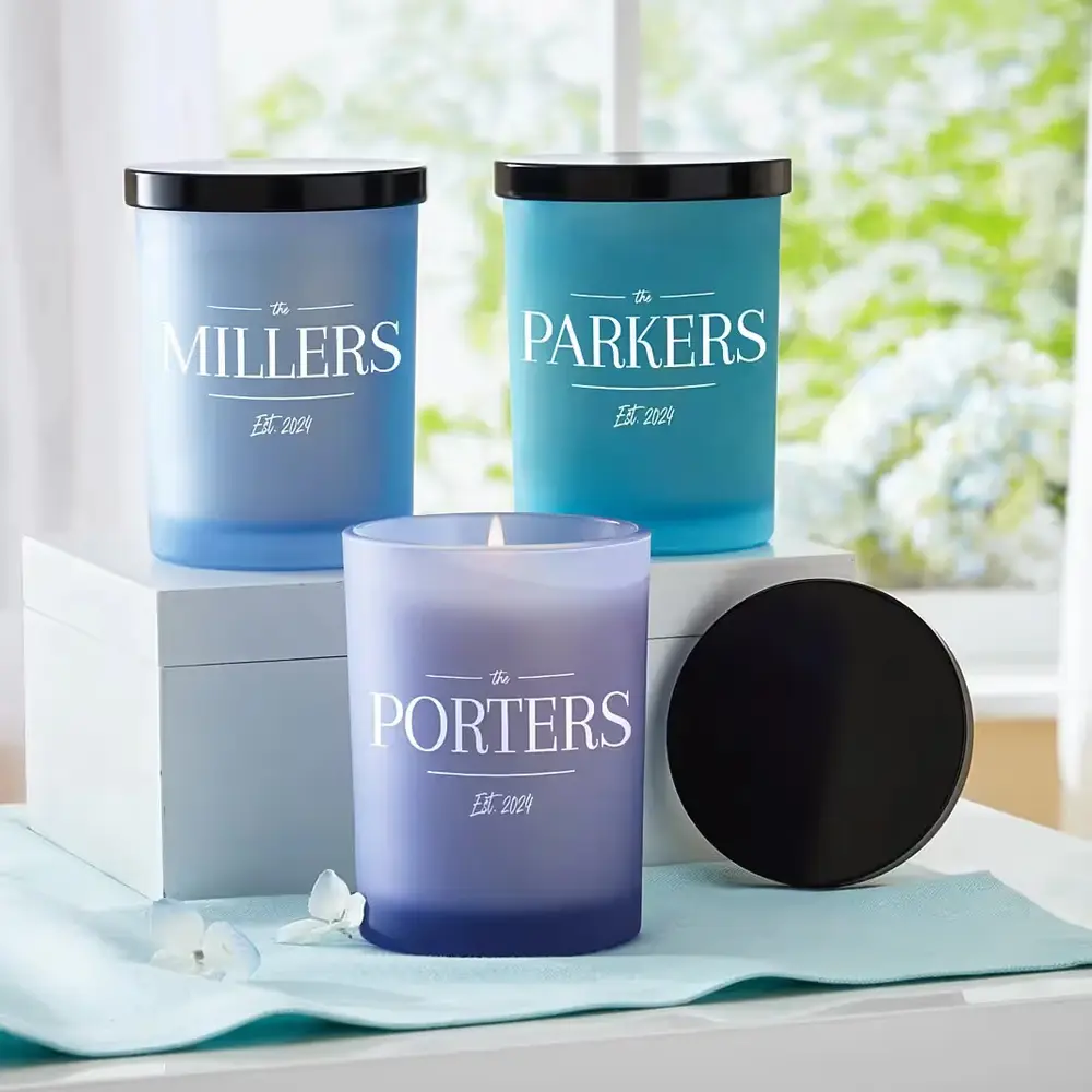 Personalized Family Established Candle