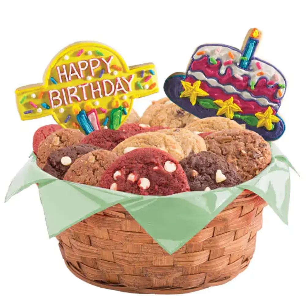 Sunshine Birthday Cookie Basket