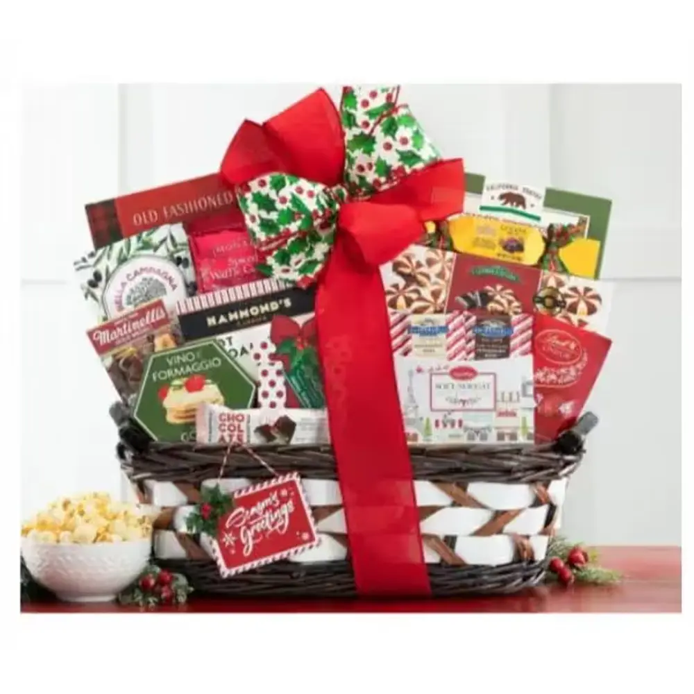 Season's Greetings Gift Basket