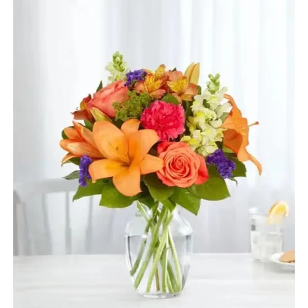 Vibrant Floral Medley Arrangement