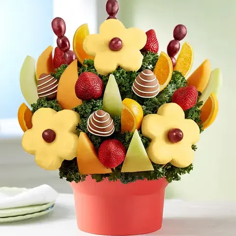 Sweet & Delicious Dipped Fruit Arrangement