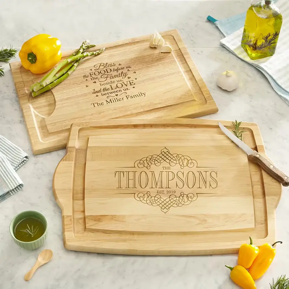 Personalized Bless This Food Maple Board
