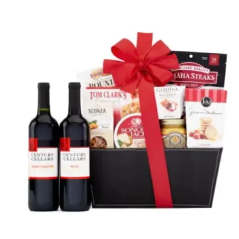 Cabernet & Merlot Classy Gift Basket