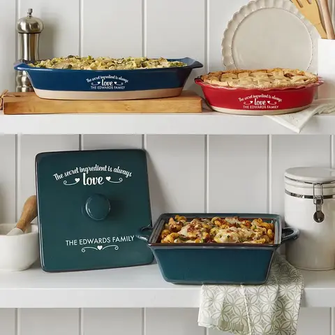 Personalized Secret Ingredient Bakeware Set