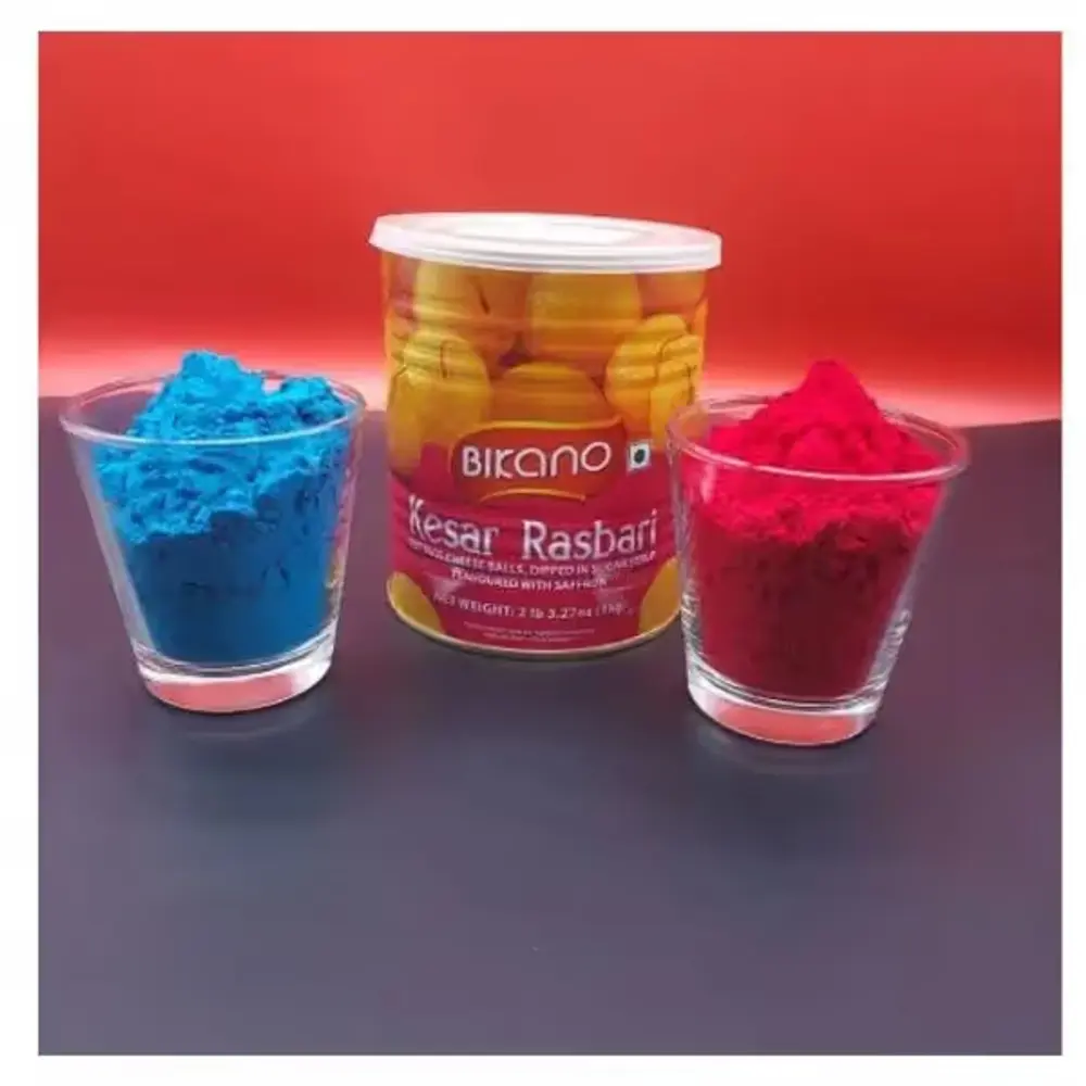 Kesar Rasbhari with Gulal