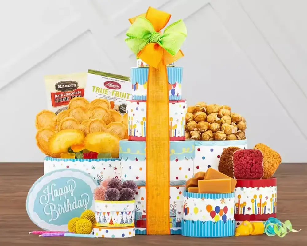 Make a Wish Birthday Treats Tower