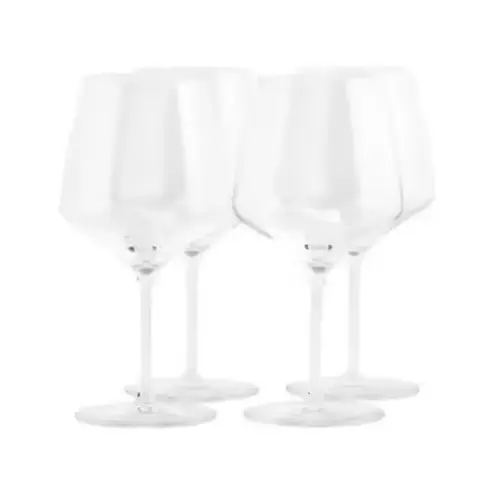 Burgundy Wine Glasses